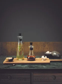 Aceitera y vinagrera de vidrio de borosilicato Seeley