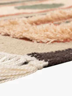 Alfombra artesanal con borlas Haydon, tamaños diferentes