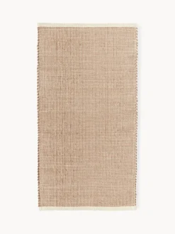 Alfombra artesanal de lana Amaro