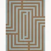 Alfombra artesanal de lana de pelo largo y corto Residue