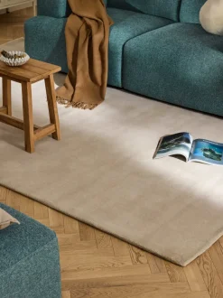 Alfombra artesanal de lana Zayne
