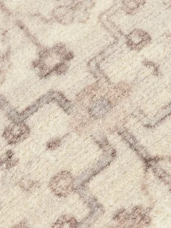 Alfombra artesanal de pelo corto Rosalie