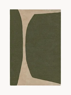 Alfombra artesanal de pelo corto Smilla