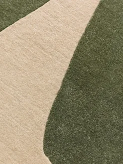Alfombra artesanal de pelo corto Smilla