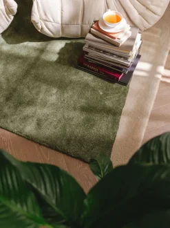 Alfombra artesanal de pelo corto Smilla