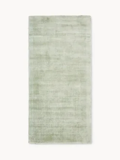 Alfombra artesanal de viscosa Jane