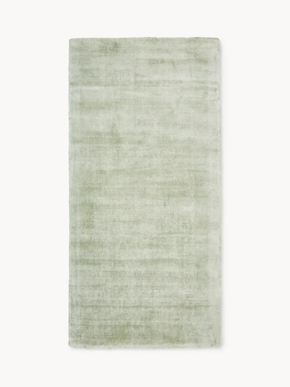 Alfombra artesanal de viscosa Jane