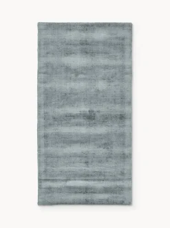 Alfombra artesanal de viscosa Jane