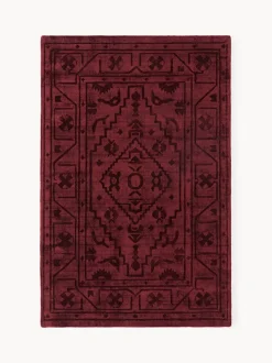 Alfombra artesanal de viscosa Shaila