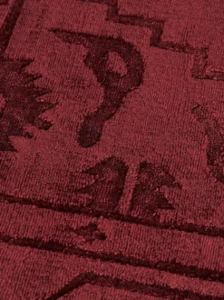 Alfombra artesanal de viscosa Shaila