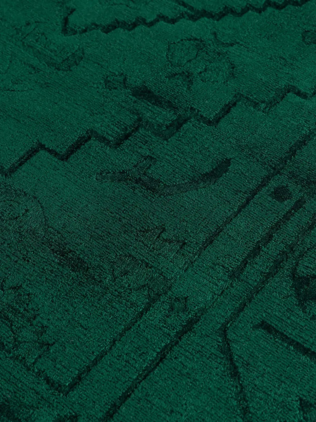 Alfombra artesanal de viscosa Shaila