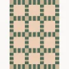 Alfombra artesanal de yute Korean Chives