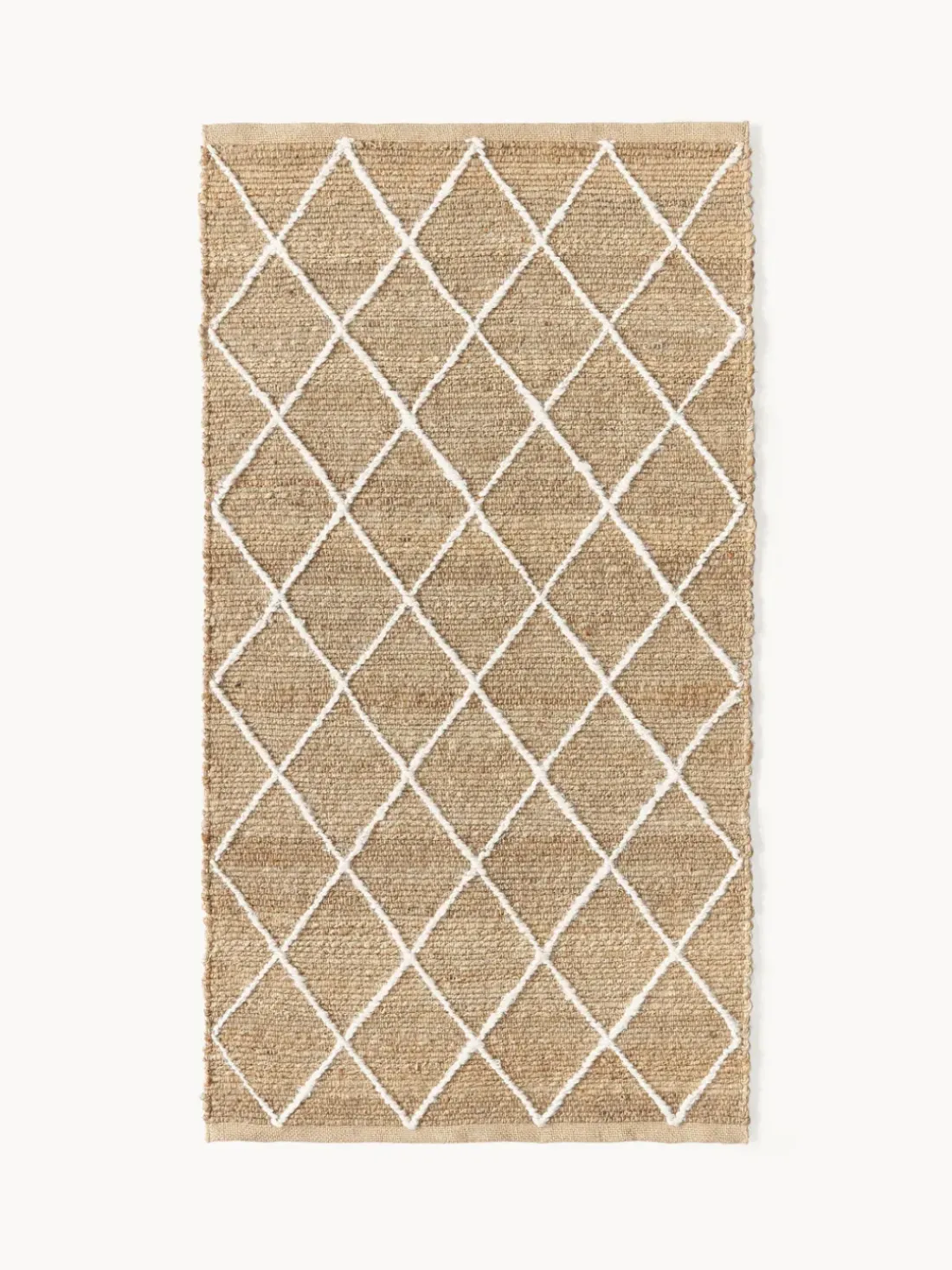 Alfombra artesanal de yute Kunu