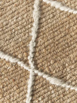 Alfombra artesanal de yute Kunu