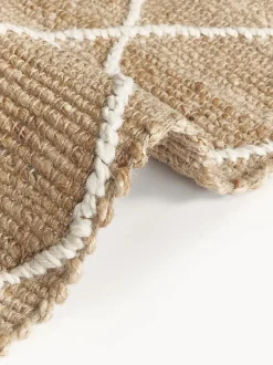 Alfombra artesanal de yute Kunu