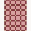 Alfombra artesanal de yute Plum Punsch
