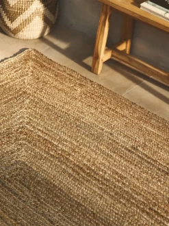 Alfombra artesanal de yute Sharmila