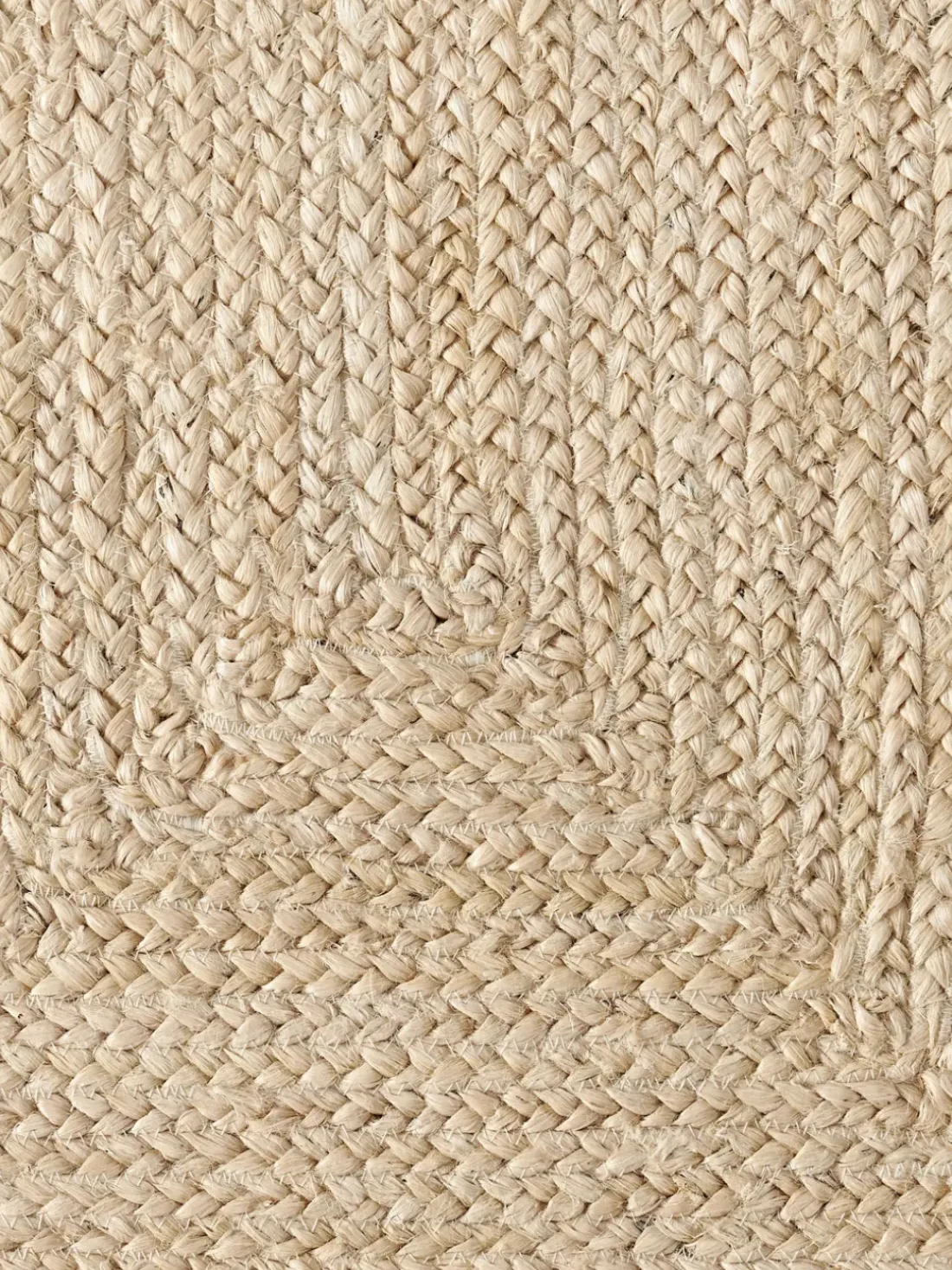 Alfombra artesanal de yute Sharmila