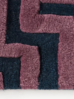 Alfombra artesanal texturizada Monty
