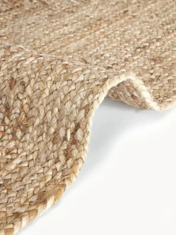 Alfombra corredor artesanal de yute Sharmila