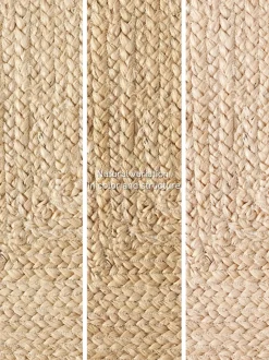 Alfombra corredor artesanal de yute Sharmila