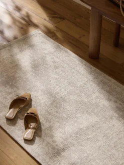 Alfombra corredor artesanal de chenilla Neapel