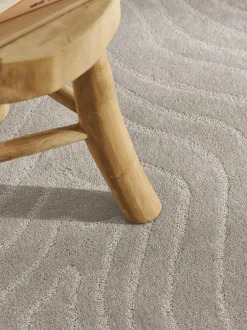 Alfombra corredor artesanal de lana Aaron