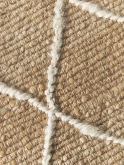 Alfombra corredor artesanal de yute Kunu