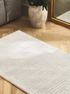 Alfombra corredor artesanal texturizada Wes