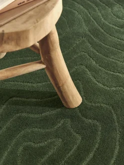 Alfombra corredor artesanal de lana Aaron