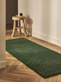 Alfombra corredor artesanal de lana Aaron