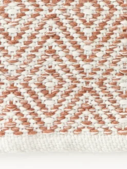 Alfombra corredor artesanal para exterior con estampado vintage Rika
