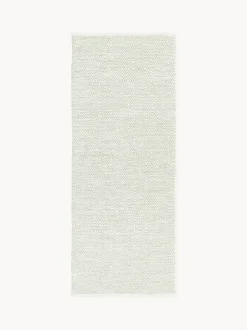 Alfombra corredor artesanal para exterior con estampado vintage Rika