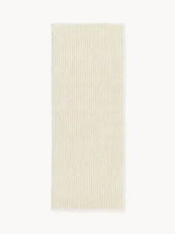 Alfombra corredor artesanal para exterior a rayas Turner