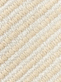 Alfombra corredor artesanal para exterior a rayas Turner