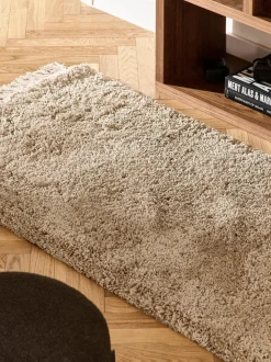 Alfombra corredor de pelo largo con flecos Dreamy