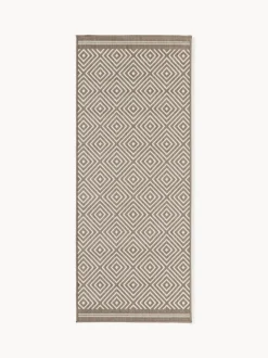 Alfombra corredor exterior reversible en rombos Reddy