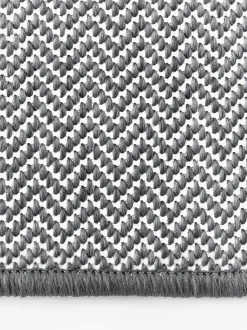 Alfombra corredor exterior reversible en zigzag Cort