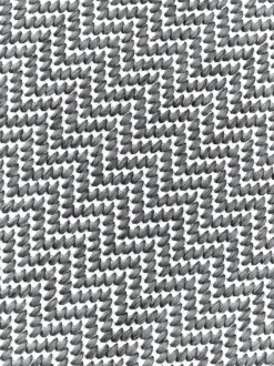 Alfombra corredor exterior reversible en zigzag Cort