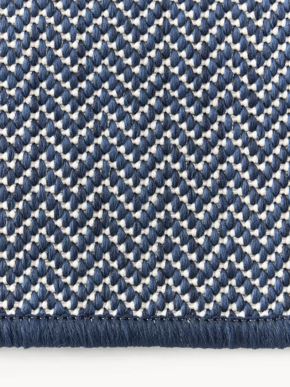 Alfombra corredor exterior reversible en zigzag Cort