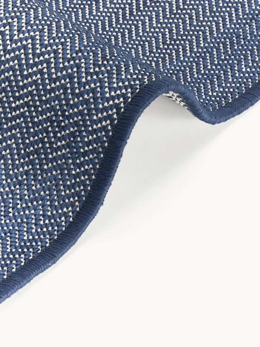 Alfombra corredor exterior reversible en zigzag Cort