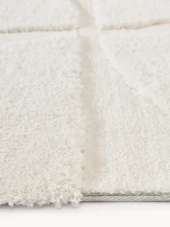 Alfombra corredor texturizada de pelo largo Jade