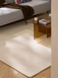 Alfombra de algodón artesanal Lora