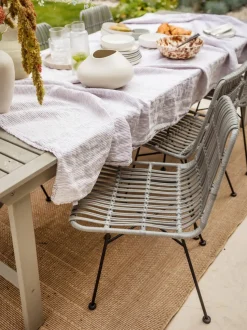 Alfombra de interior/exterior en look yute Limonero