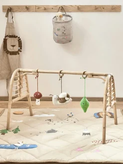 Alfombra de juegos de algodón Forest