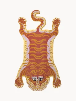 Alfombra de lana artesanal Tigress