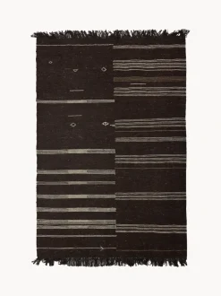 Alfombra de lana Striped