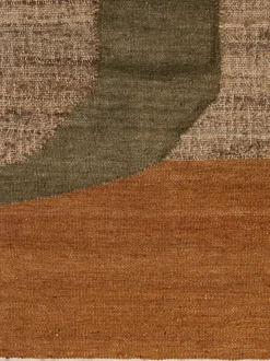 Alfombra de lana y algodón hecha a mano Pavilion