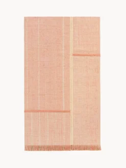 Alfombra de pelo corto con flecos diseño Folkform Monochrome
