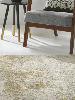 Alfombra de pelo corto con motivos abstractos Rossa